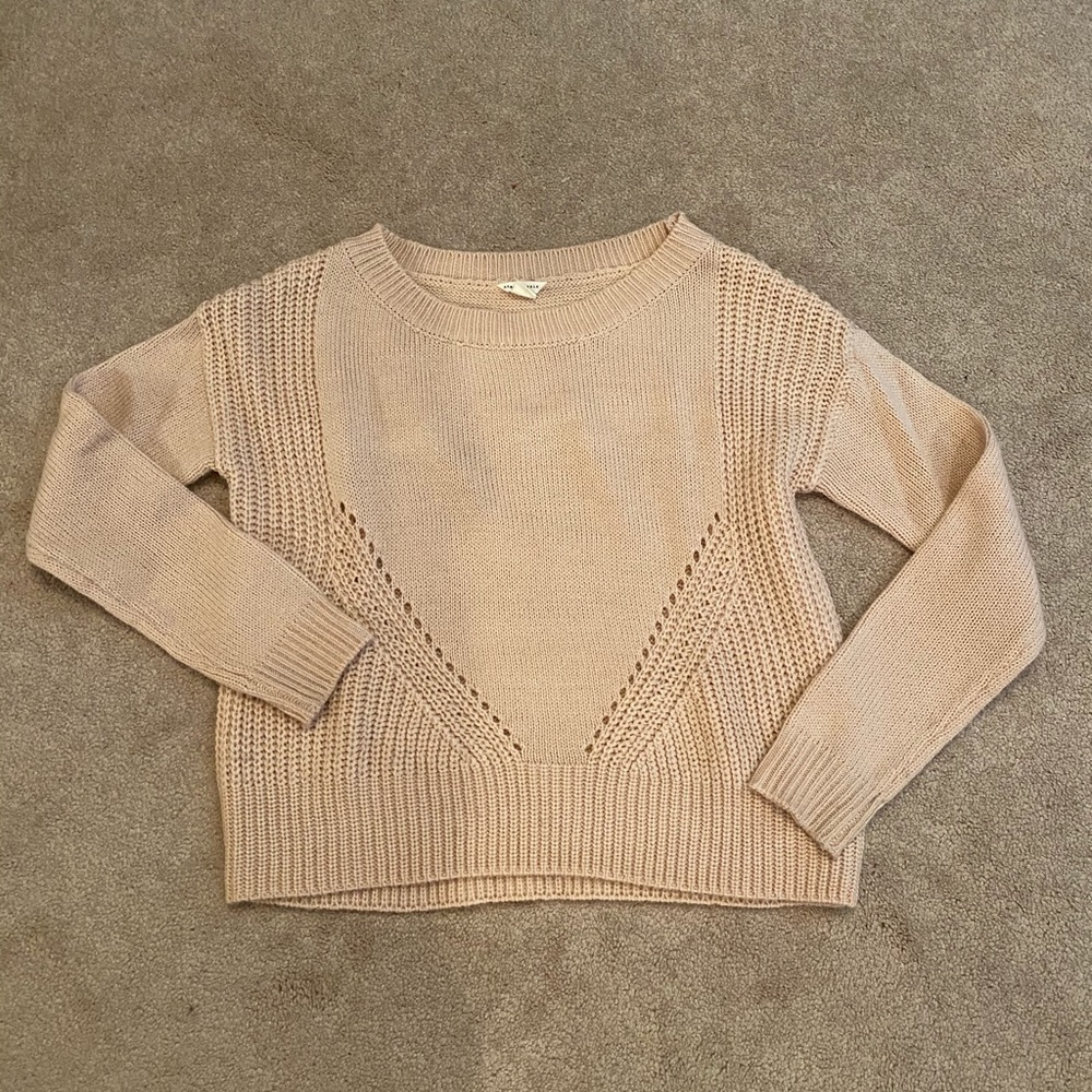 ‼️Low price‼️ Pink cropped sweater